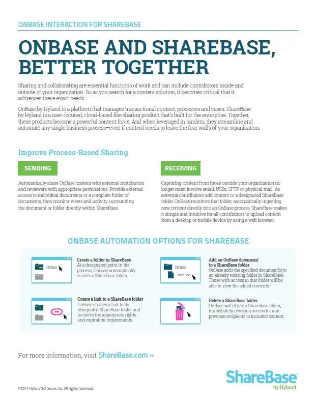 OnBase, ShareBase, Kyocera, Software, Document Management, Imperial Copy Products